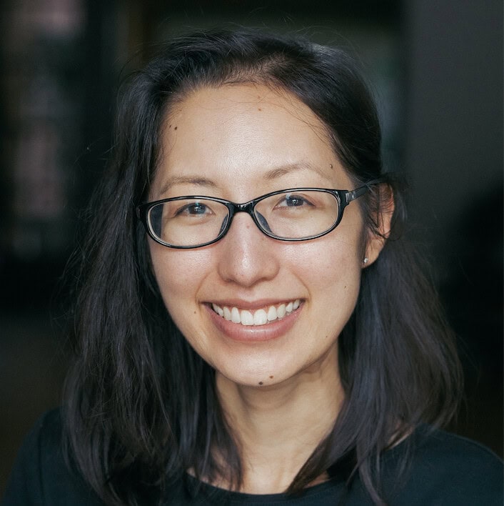 Sandra Oh, children's ministry coordinator, smiling